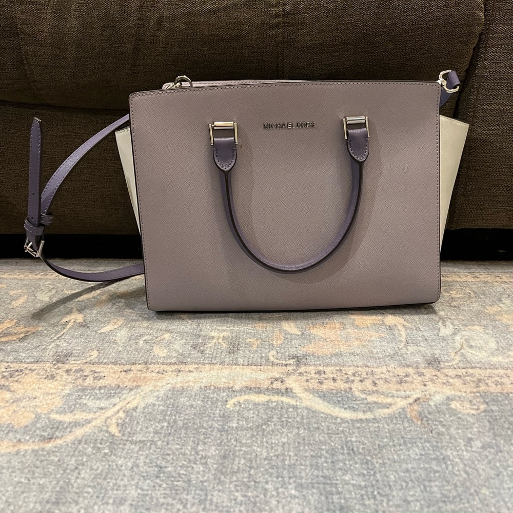 Lavender Michael Kors purse